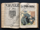 LE PELE-MELE-1903-ANNEE COMPLETE-52 NUMEROS-RELIURE. 