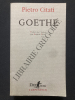 GOETHE. PIETRO CITATI