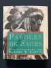 PAROLES DE SAGES. EDWARD S CURTIS