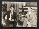 PHOTOGRAPHIE-HELMUT SCHMIDT ET FRANCOIS MITTERRAND-24 MAI 1981. 