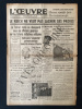 L'OEUVRE-N&deg;8810-JEUDI 16 NOVEMBRE 1939. 