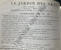 LE JARDIN DES ARTS-N°20-JUIN 1956. 