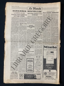 LE MONDE-N°7499-VENDREDI 21 FEVRIER 1969