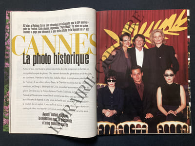 PARIS MATCH-N°2504-22 MAI 1997-CLAUDIA SCHIFFER ET BEATRICE DALLE