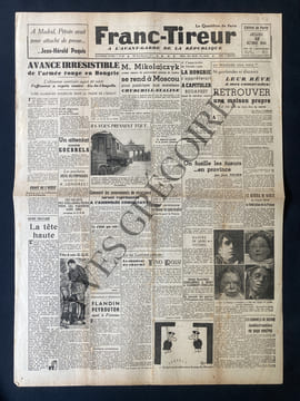 FRANC-TIREUR-N°85-12 OCTOBRE 1944. undefined