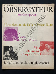 LE NOUVEL OBSERVATEUR-N°217-DU 6 AU 12 JANVIER 1969