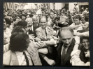 FRANCOIS MITTERRAND A MONTELIMAR-PHOTOGRAPHIE-10 JUIN 1981. 