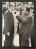 ARRIVEE DU PREMIER MINISTRE CHINOIS A ORLY-15 OCTOBRE 1979-VALERY GISCARD D'ESTAING-HUA GUOFENG. 
