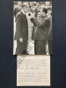 ARRIVEE DU PREMIER MINISTRE CHINOIS A ORLY-15 OCTOBRE 1979-VALERY GISCARD D'ESTAING-HUA GUOFENG. 