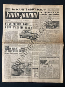 L'AUTO-JOURNAL-N°41-1 NOVEMBRE 1951