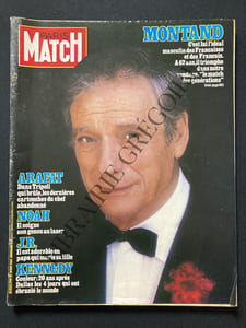 PARIS MATCH-N°1799-18 NOVEMBRE 1983-YVES MONTAND