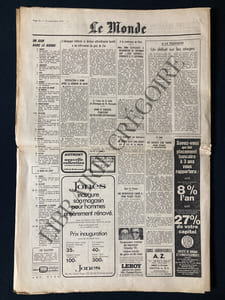LE MONDE-N°8606-VENDREDI 15 SEPTEMBRE 1972