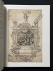 ARCHITECTURE ET ORNEMENT CENT DESSINS. PETER FUHRING (CATALOGUE REDIGE PAR)