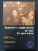 SOUVENIRS ET OBSERVATIONS DE L'ABBE FRANCOIS DUINE. BERNARD HEUDRE (TEXTE EDITE PAR)-ANDRE DUFIEF (AVEC LA COLLABORATION D')
