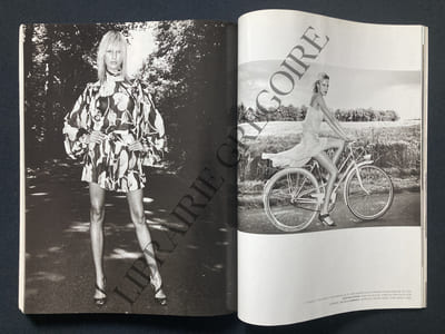VOGUE PARIS-N°821-OCTOBRE 2001-LINDA EVANGELISTA