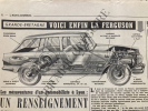 L'AUTO-JOURNAL-N°278-10 AOUT 1961. 