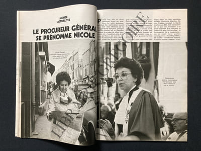 JOURS DE FRANCE-N°1363-DU 14 AU 20 FEVRIER 1981-CHRISTINE DASSIN