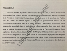 UNE MISSION SECRETE DE LA MARINE DE LOUIS XVI PENDANT LA GUERRE DE L'INDEPENDANCE DES ETATS-UNIS. JEAN GAILLARD