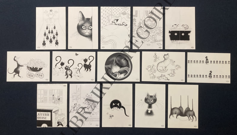 CARTES POSTALES. ALBERT DUBOUT