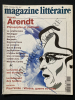 MAGAZINE LITTERAIRE-N°337-NOVEMBRE 1995-HANNAH ARENDT. 