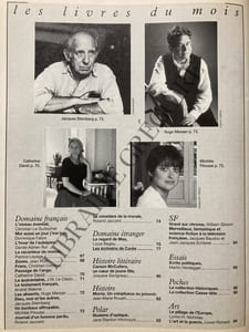 MAGAZINE LITTERAIRE-N°337-NOVEMBRE 1995-HANNAH ARENDT