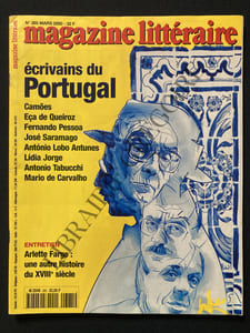 MAGAZINE LITTERAIRE-N°385-MARS 2000-ECRIVAINS DU PORTUGAL