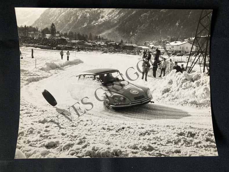 RONDE HIVERNALE DE CHAMONIX-1972-DS MOTEUR SM-. 