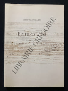 EDITIONS UNES