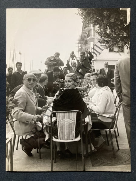 PHOTOGRAPHIE-GRACE KELLY A MONACO-MAI 1955. GRACE KELLY