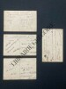 QUIMPER-ECOLE SAINT YVES-4 CARTES POSTALES. 