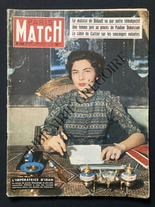 PARIS MATCH-N°245-DU 28 NOVEMBRE AU 5 DECEMBRE 1953-SORAYA ESFANDIARI BAKHTIARI