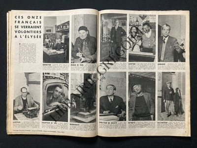 PARIS MATCH-N°245-DU 28 NOVEMBRE AU 5 DECEMBRE 1953-SORAYA ESFANDIARI BAKHTIARI
