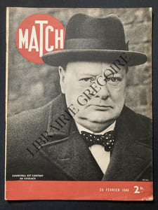 MATCH-N°87-29 FEVRIER 1940-WINSTON CHURCHILL