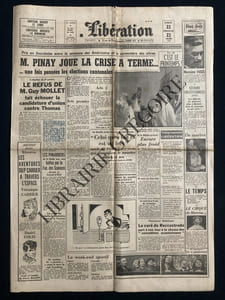 LIBERATION-N°4212-SAMEDI 22 ET DIMANCHE 23 MARS 1958