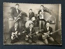 PHOTO-CARTE MICHEL PRIOULT ET SON ENSEMBLE-FOUGERES (ILLE ET VILAINE). 