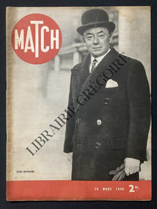 MATCH-N°91-28 MARS 1940-PAUL REYNAUD