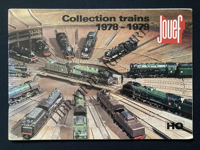 CATALOGUE JOUEF COLLECTION TRAINS 1978-1979
