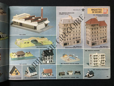 CATALOGUE JOUEF COLLECTION TRAINS 1978-1979