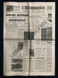 L'HUMANITE-N°3494-LUNDI 28 NOVEMBRE 1955
