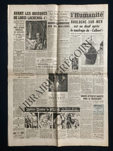 L'HUMANITE-N°3494-LUNDI 28 NOVEMBRE 1955