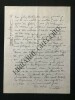 LETTRE AUTOGRAPHE SIGNEE. COLETTE