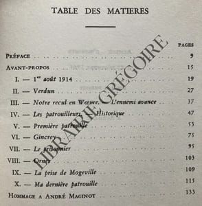 CARNETS DE PATROUILLE