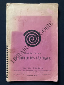 LE GOUTER DES GENERAUX-CAHIERS DU COLLEGE DE PATAPHYSIQUE-DOSSIER 18-19