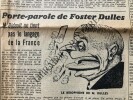 L'HUMANITE-N°2922-MERCREDI 27 JANVIER 1954. 
