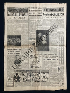 L'HUMANITE-N°2863-JEUDI 19 NOVEMBRE 1953