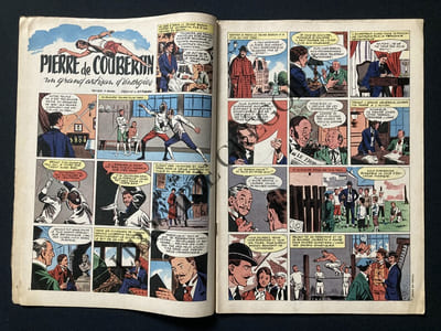 TINTIN-N°623-29 SEPTEMBRE 1960-SAUT EN HAUTEUR
