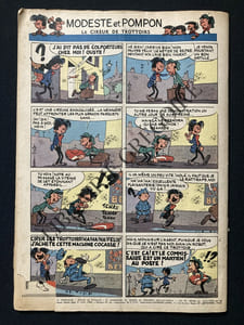 TINTIN-N°623-29 SEPTEMBRE 1960-SAUT EN HAUTEUR