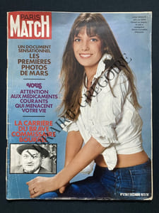 PARIS MATCH-N°1230-2 DECEMBRE 1972-JANE BIRKIN