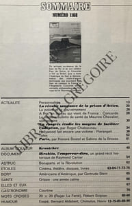 PARIS MATCH-N°1168-25 SEPTEMBRE 1971-CONCORDE