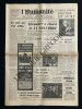 L'HUMANITE-N°3163-VENDREDI 5 NOVEMBRE 1954. 